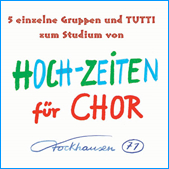 Stockhausen Edition no.71